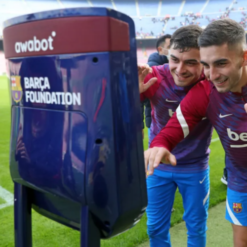 Beam telepresence robots deployed by the world's top soccer teams