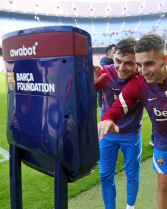 Beam telepresence robots deployed by the world's top soccer teams