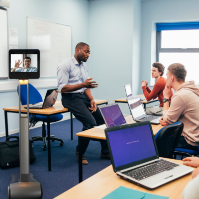 Beam telepresence robots deployed in higher education for remote or disabled students