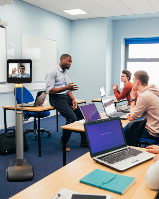 Beam telepresence robots deployed in higher education for remote or disabled students