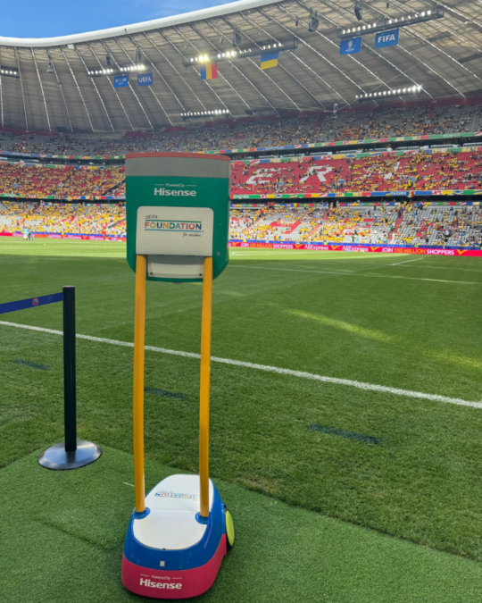 Beam telepresence robots deployed at UEFA Euro 2024