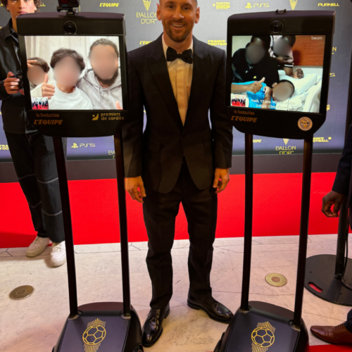 BeamPro telepresence robots are deployed at the world's biggest events, such as the Ballon d'Or